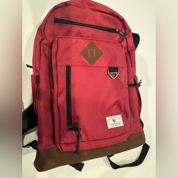 NWOT VX VONXURY Lightweight Water Resistant Travel Backpack w/Multiple Pockets - Picture 7 of 10